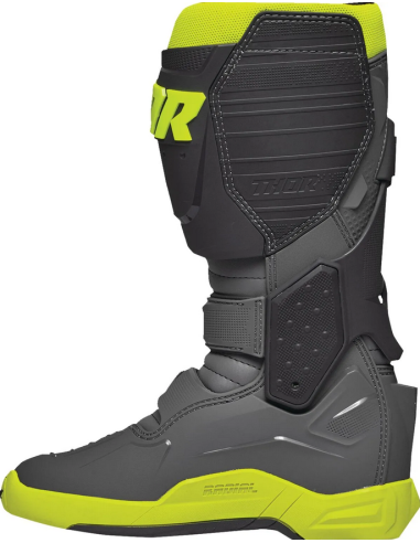 КРОССОВКИ ДЛЯ МОТОСПОРТА THOR RADIAL MX СЕРЫЙ/ФЛУОРЕСЦЕНТНЫЙ ЖЕЛТЫЙ