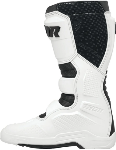 THOR BLITZ XR WHITE CROSS MOTO SHOES