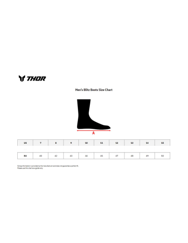 THOR BLITZ XR FLUORESCENT CROSS MOTO SHOES