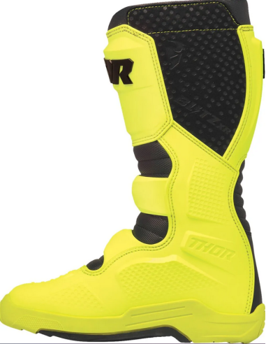 THOR CHILDREN'S BLITZ XR FLUORESCENT CROSS MOTO SHOES