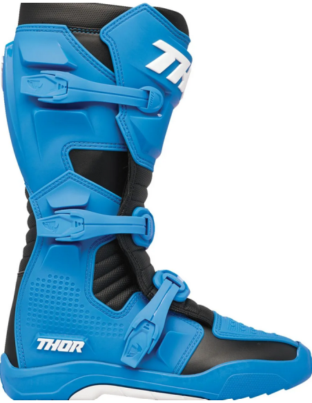 THOR CHILDREN'S BLITZ XR BLUE CROSS-COUNTRY MOTORCYCLE BOOTS