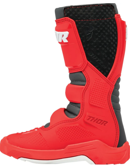 THOR CHILDREN'S BLITZ XR RED CROSS MOTO SHOES