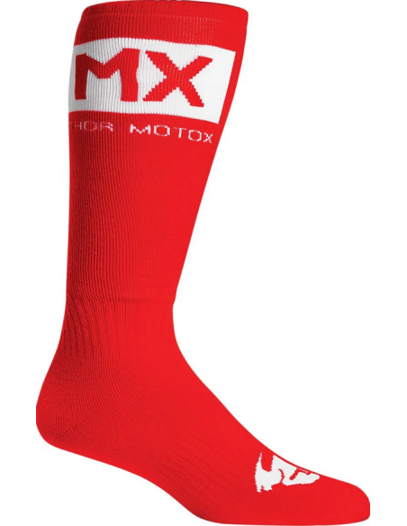 THOR CHILDREN'S MX SOLID RED THERMO SOCKS