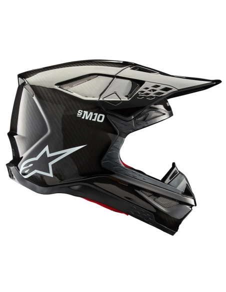 ALPINESTARS SUPERTECH M10 BLACK CROSS MOTO HELMET