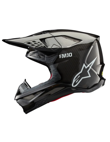 ALPINESTARS SUPERTECH M10 BLACK CROSS MOTO HELMET