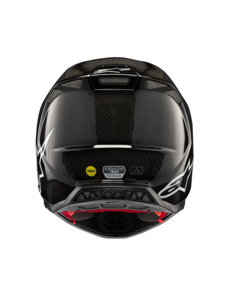 ALPINESTARS SUPERTECH M10 BLACK CROSS MOTO HELMET