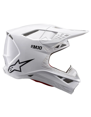 ALPINESTARS МОТОШЛЕМ SUPERTECH M10 WHITE CROSS