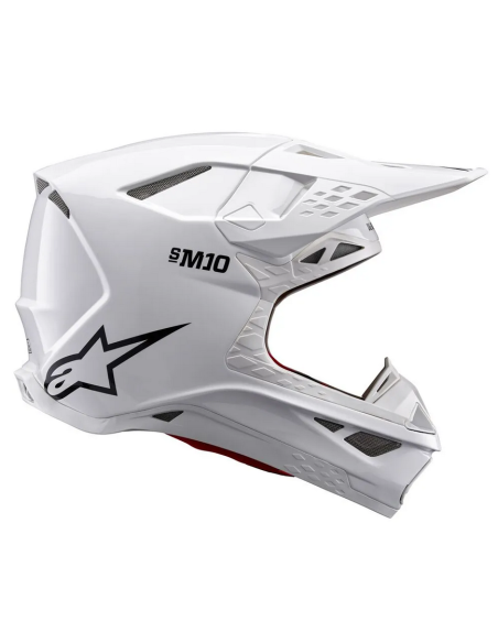 ALPINESTARS МОТОШЛЕМ SUPERTECH M10 WHITE CROSS