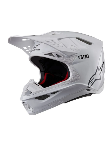 ALPINESTARS МОТОШЛЕМ SUPERTECH M10 WHITE CROSS