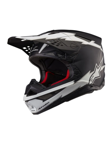 ALPINESTARS МОТОШЛЕМ SUPERTECH M10 AMPRESS BLACK CROSS