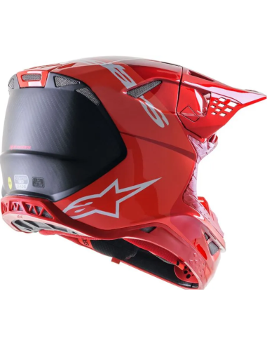 ALPINESTARS МОТОШЛЕМ SUPERTECH M10 FLOOD RED CROSS