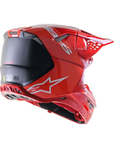 ALPINESTARS МОТОШЛЕМ SUPERTECH M10 FLOOD RED CROSS