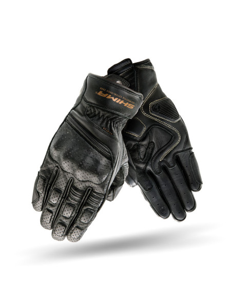 SHIMA AVIATOR BLACK MOTO PIRŠTINĖS