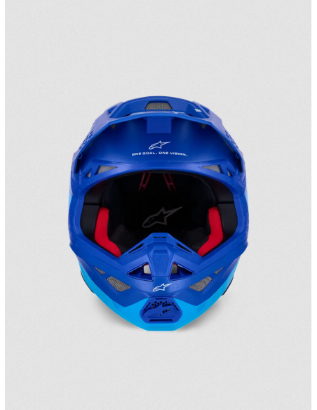 ALPINESTARS SUPERTECH M10 FLOOD BLUE CROSS MOTO HELMET