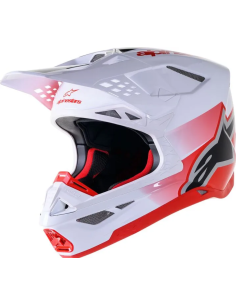 ALPINESTARS КРОССОВЫЙ МОТОШЛЕМ SUPERTECH M10 UNITE ЧЕРНЫЙ/КРАСНЫЙ