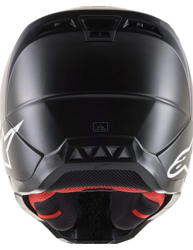 ALPINESTARS SUPERTECH M5 MATT BLACK CROSS MOTO HELMET