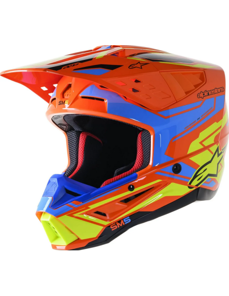 ALPINESTARS КРОССОВЫЙ МОТОШЛЕМ SUPERTECH M5 ACTION 2 ORANGE