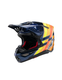 ALPINESTARS M10 TLD 25 ORANGE CROSS MOTO HELMET