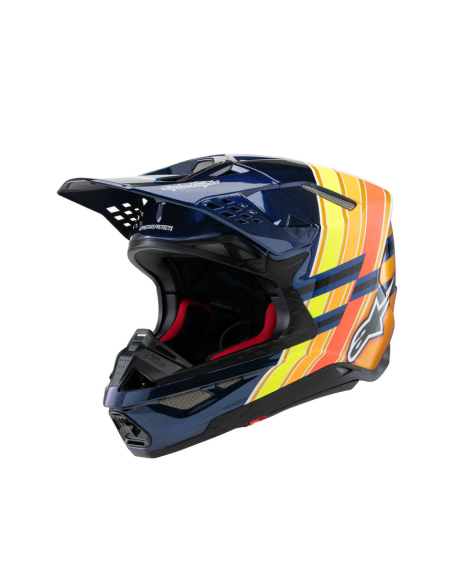 ALPINESTARS M10 TLD 25 ОРАНЖЕВЫЙ КРОССОВЫЙ МОТОШЛЕМ
