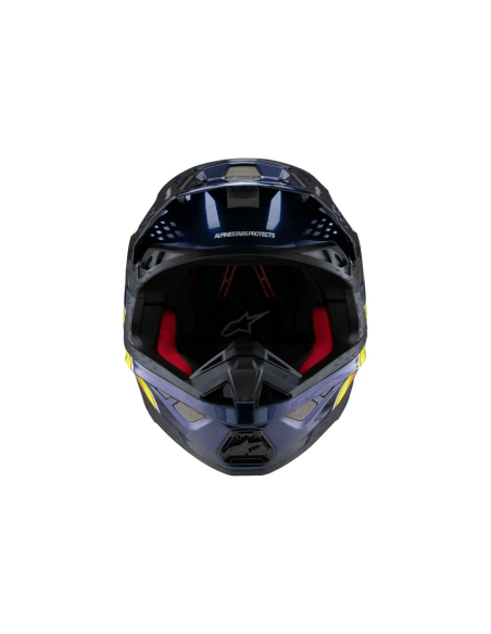 ALPINESTARS M10 TLD 25 ORANGE CROSS MOTO HELMET