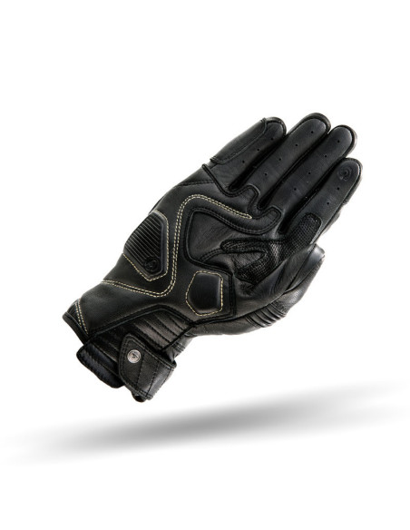 SHIMA AVIATOR DARK BROWN MOTO PIRŠTINĖS
