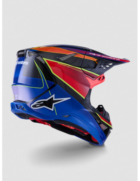ALPINESTARS M10 ERA BLUE/RED/YELLOW KROSINIS MOTO ŠALMAS