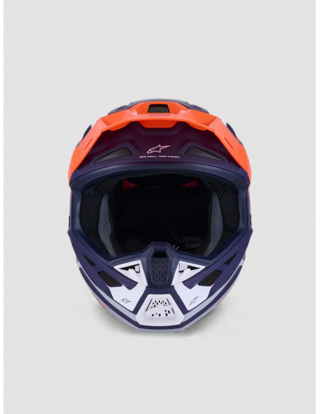 ALPINESTARS SM7 CORE BLUE/ORANGE KROSINIS MOTO ŠALMAS