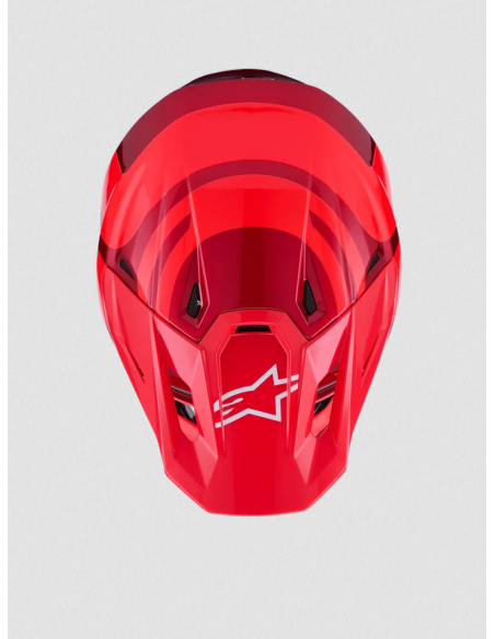 ALPINESTARS МОТОШЛЕМ SM7 CORE RED CROSS
