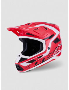 ALPINESTARS SM7 DEED ЧЕРНЫЙ/КРАСНЫЙ/БЕЛЫЙ КРОССОВЫЙ МОТОШЛЕМ