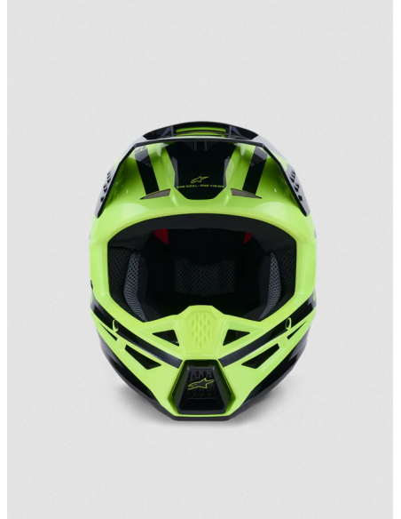 ALPINESTARS SM3 HEAT BLACK/YELLOW KROSINIS MOTO ŠALMAS
