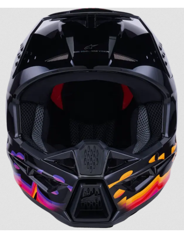 ALPINESTARS SM3 FORCE BLACK CROSS MOTO HELMET