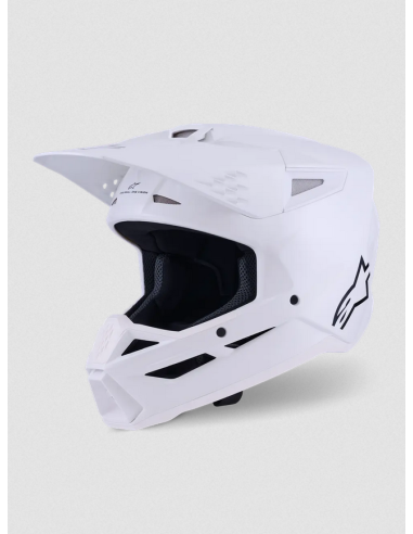 ALPINESTARS SM3 WHITE CROSS MOTO HELMET