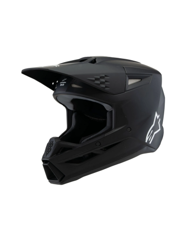 ALPINESTARS CHILDREN'S SM3 MATT BLACK CROSS MOTO HELMET
