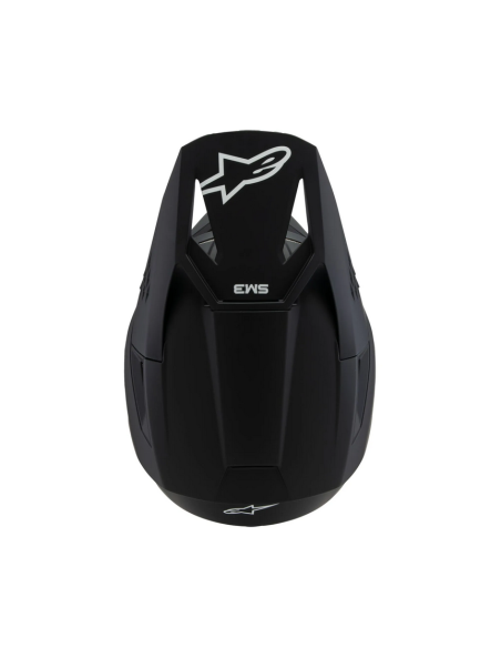 ALPINESTARS CHILDREN'S SM3 MATT BLACK CROSS MOTO HELMET
