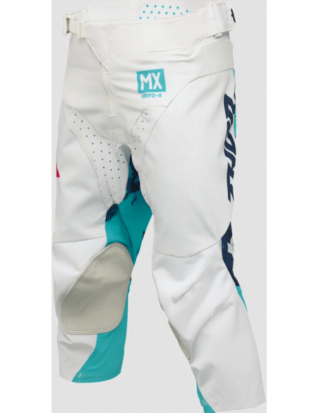 THOR CHILDREN'S LAUNCHMODE BLEACH AQUA CROSS-COUNTRY MOTO TROUSERS