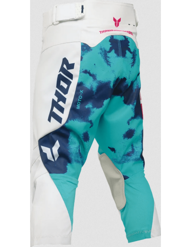 ДЕТСКИЕ МОТОБРЮКИ THOR LAUNCHMODE BLEACH AQUA CROSS-COUNTRY