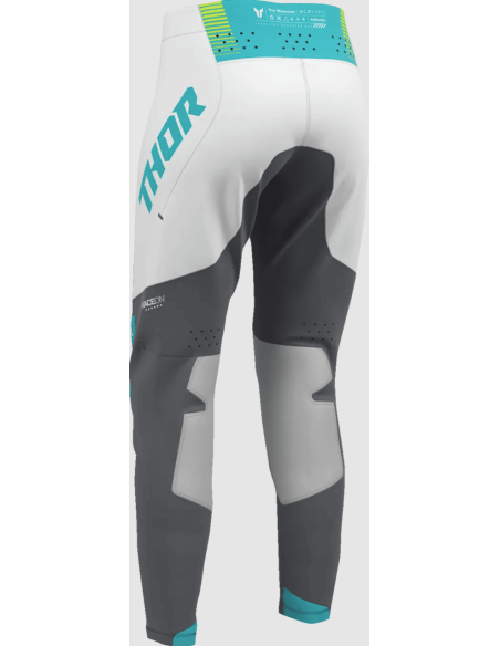 ЖЕНСКИЕ МОТОБРЮКИ THOR SPORTMODE VELOCITY GREY/AQUA CROSS-COUNTRY