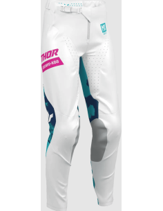 THOR WOMEN'S LAUNCHMODE BLEACH WHITE/AQUA CROSS TRAINERS