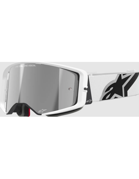 ALPINESTARS SUPERTECH CORP GRAY/WHITE MOTOCROSS GOGGLES