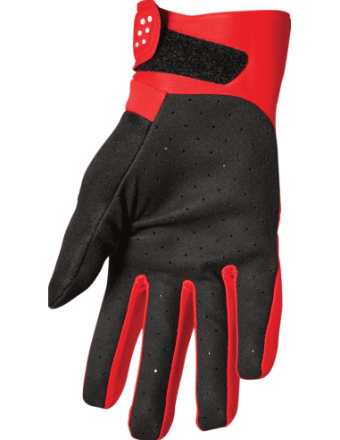 THOR SPECTRUM COLD RED CROSS-COUNTRY MOTO GLOVES