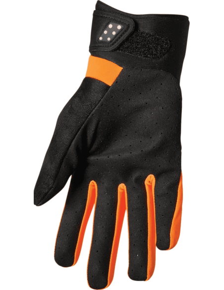 THOR SPECTRUM COLD ORANGE CROSS-COUNTRY MOTO GLOVES
