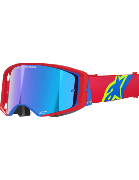 ALPINESTARS SUPERTECH CORP BLUE/RED MOTOCROSS GOGGLES