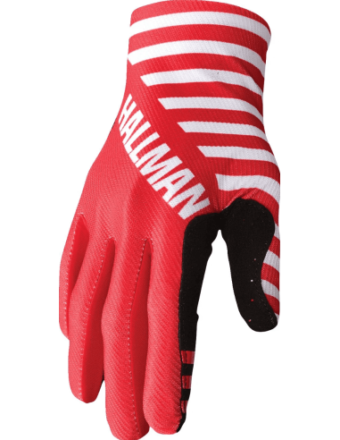 THOR MAINSTAY RED CROSS-COUNTRY MOTO GLOVES