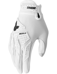 THOR LAUNCHMODE XP WHITE CROSS-COUNTRY MOTO GLOVES