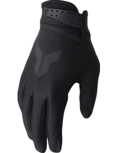 THOR LAUNCHMODE BLACK CROSS-COUNTRY MOTO GLOVES