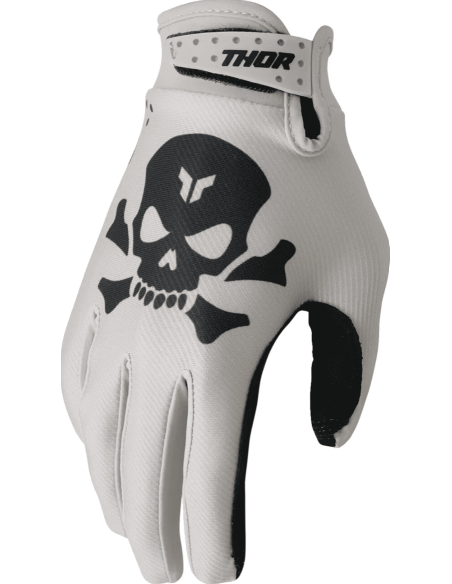 THOR LAUNCHMODE SKULL CROSS-COUNTRY MOTO GLOVES