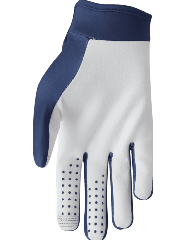 THOR LAUNCHMODE BLUE CROSS-COUNTRY MOTO GLOVES