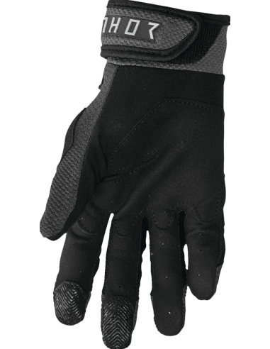 THOR TERRAIN BLACK CROSS-COUNTRY MOTO GLOVES