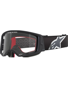 ALPINESTARS ОЧКИ ДЛЯ МОТОКРОССА SUPERTECH CORP ROLL-OFF ЧЕРНЫЙ/СЕРЫЙ