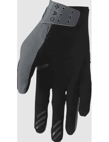 THOR SPORTMODE VENTED GREY CROSS-COUNTRY MOTO GLOVES